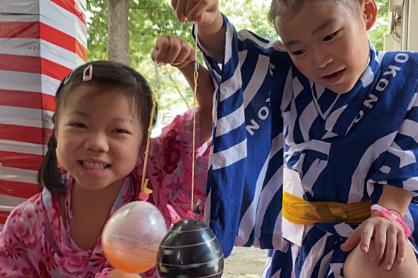 夏祭りイベントの様子